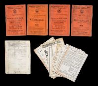 THE FOOTBALL CLUB HOUSE: NEWPORT COUNTY AFC PROGRAMMES OF SEASONS 1936 - 1937, to include Newport