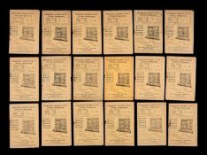 THE FOOTBALL CLUB HOUSE: NEWPORT COUNTY AFC PROGRAMMES FROM SEASON 1949 - 1950, the earliest Newport