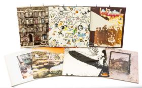 ROCK & POP CLUB HOUSE: LED ZEPPELIN VINYL LP COLLECTION including, 'Untitled - (Led Zeppelin IV)',
