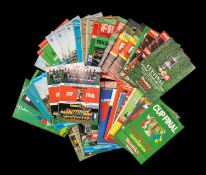 THE FOOTBALL CLUB HOUSE: FINALS PROGRAMMES, including from Football League and Challenge Cup