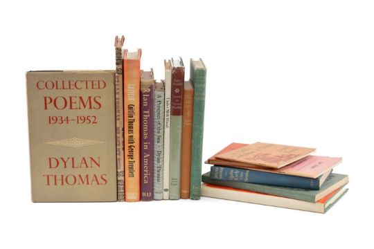 THOMAS (DYLAN), assorted volumes including A Prospect of the Sea, Under Milk Wood, Deaths &