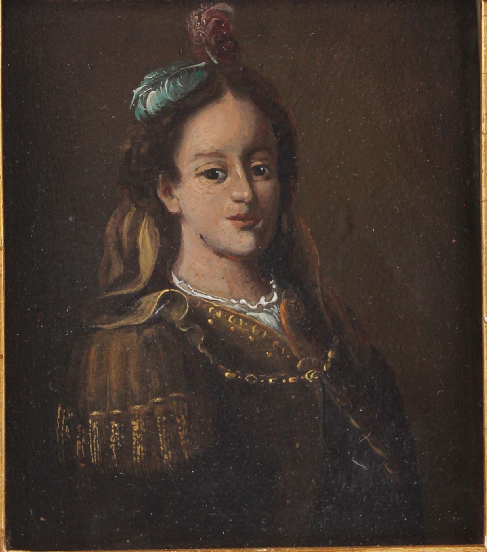 Damenportrait. 17./18. Jh. Bildnis