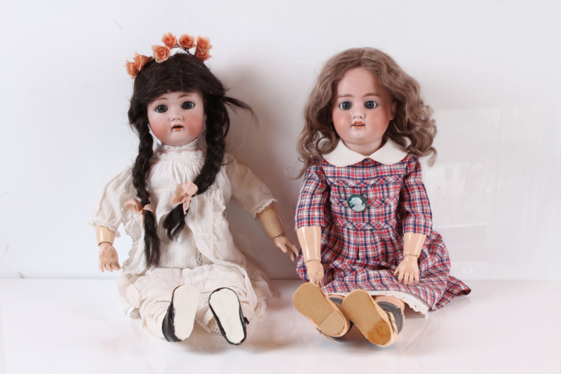 Zwei Puppen. Simon & Halbig f. Kämmer