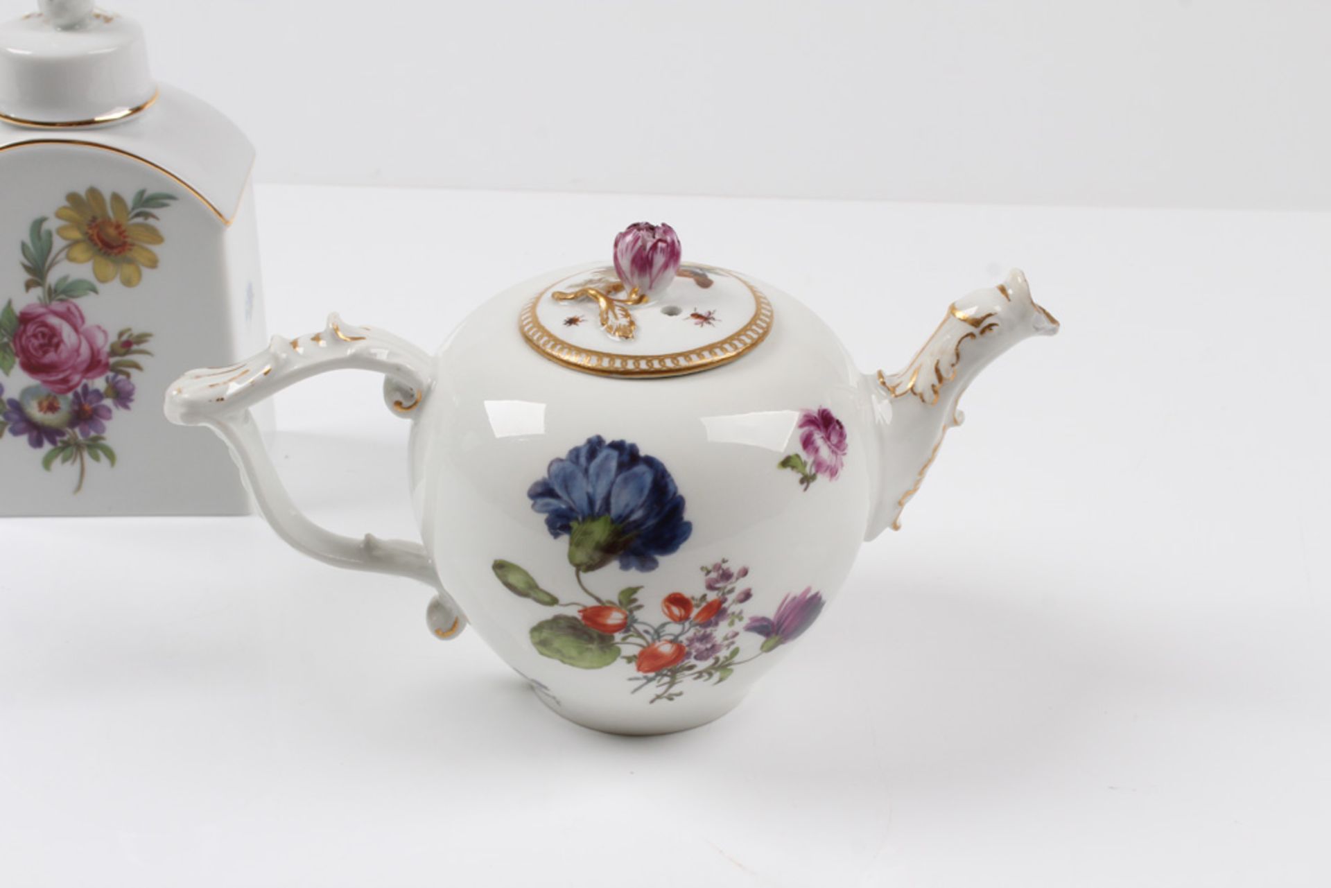 Konvolut. Meissen, 18. Jh. Teekanne, - Image 4 of 7