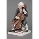 BING & GRÖNDAHL Porzellanfigur "Cellospieler"