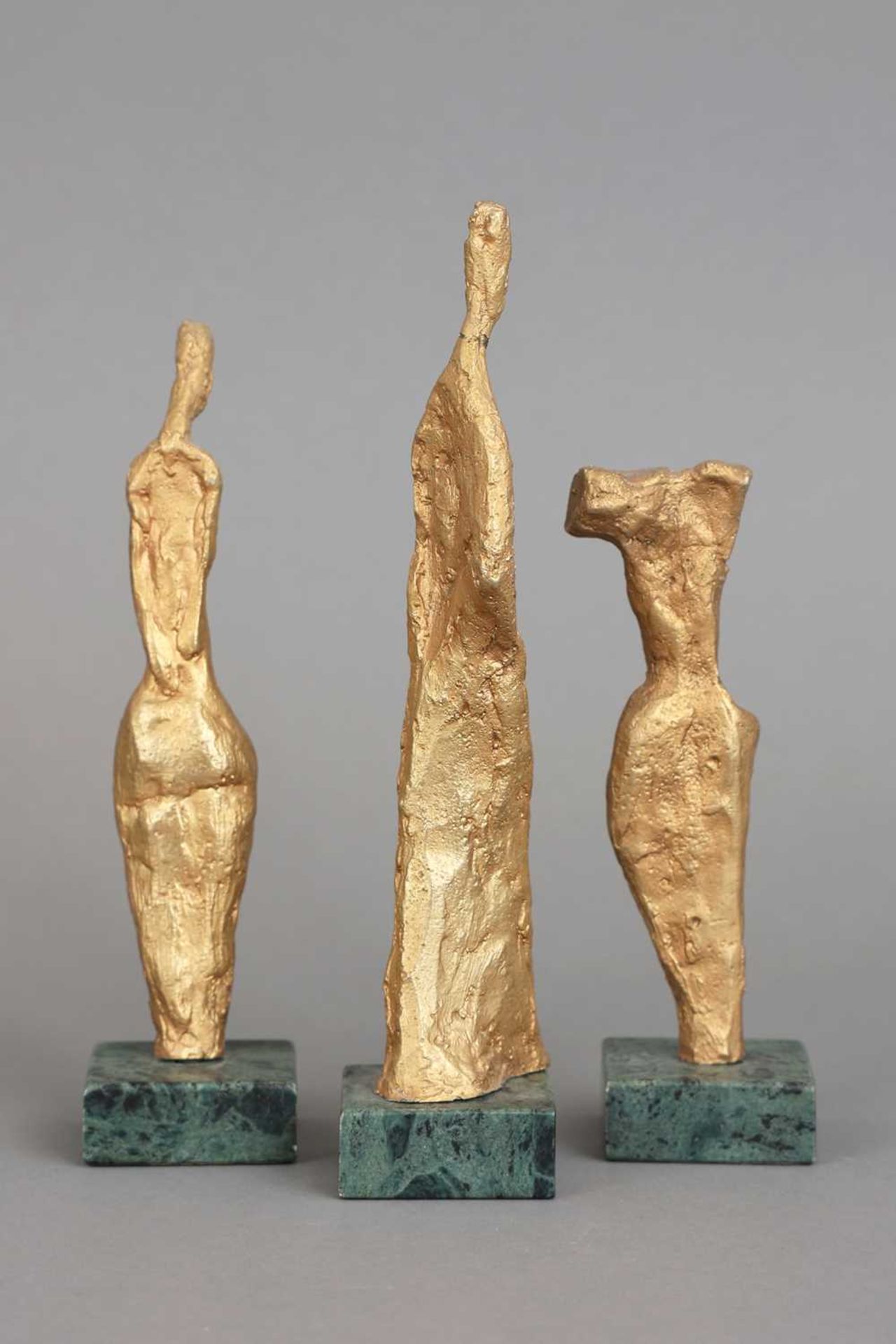 3 ENRIQUE MIRALDA BULNES (1933-2010) Bronzefiguren "Stehende Akte" - Bild 2 aus 3