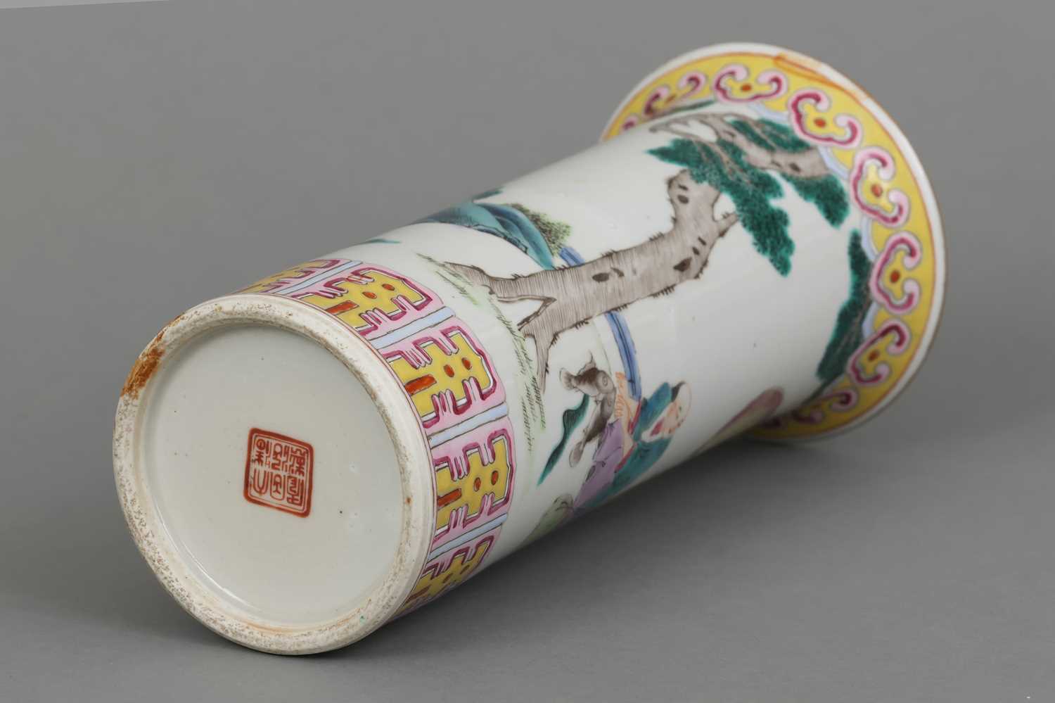 Chinesische Porzellanvase - Image 3 of 3