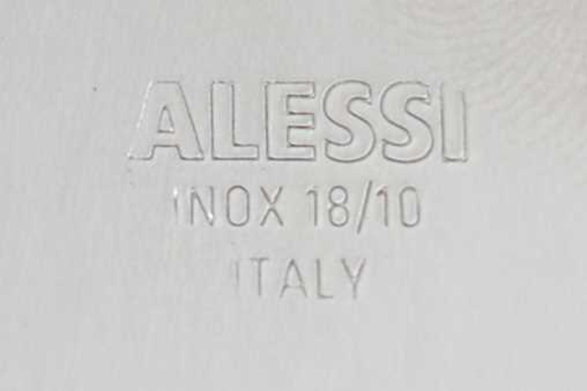 ALESSI (Italien) Deckeldose "`Kalistò1" auf Tablett "MG09" - Image 4 of 4