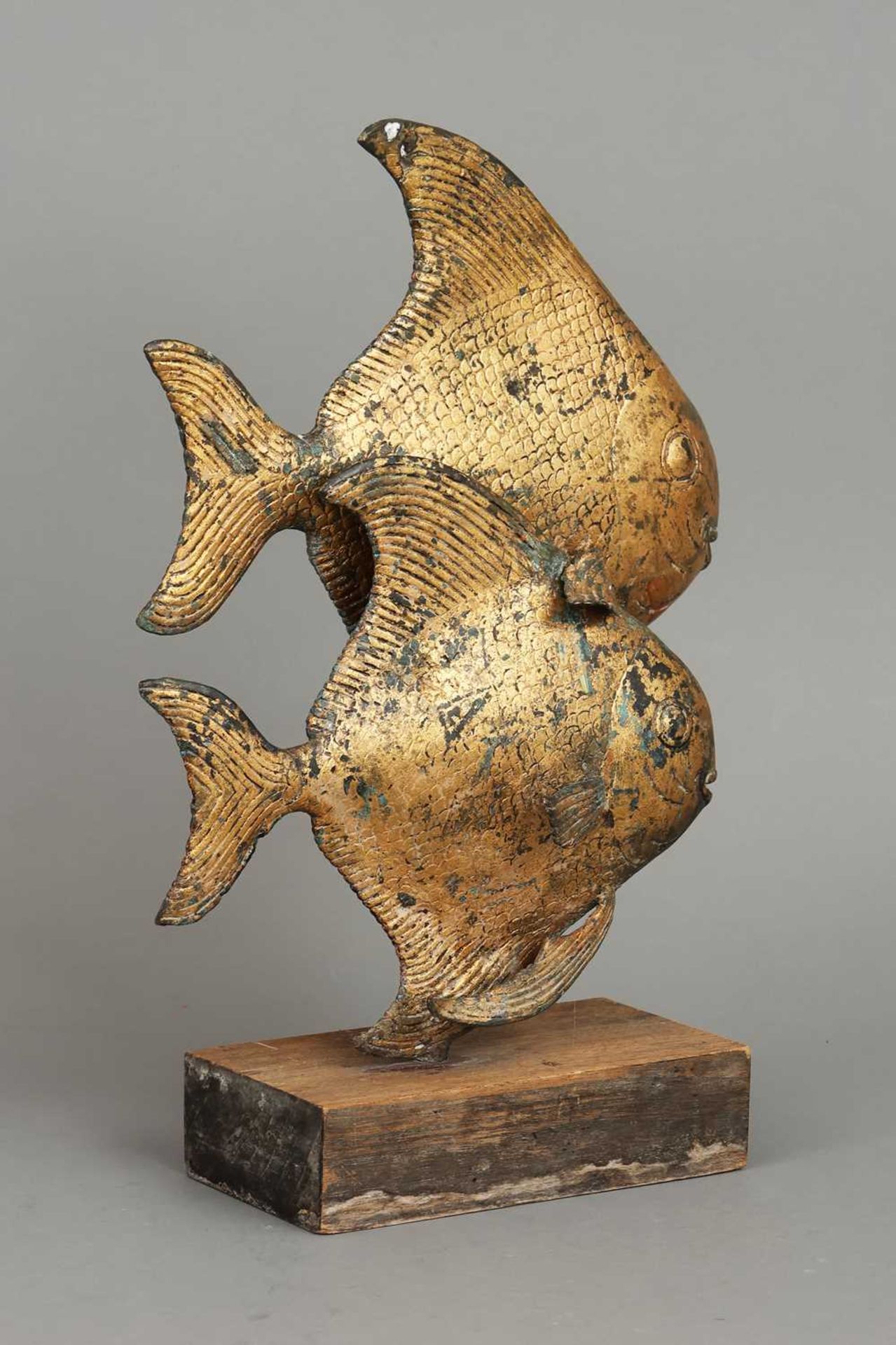 Dekorative Figur "2 Fische" im Mid-century Stil - Image 2 of 3