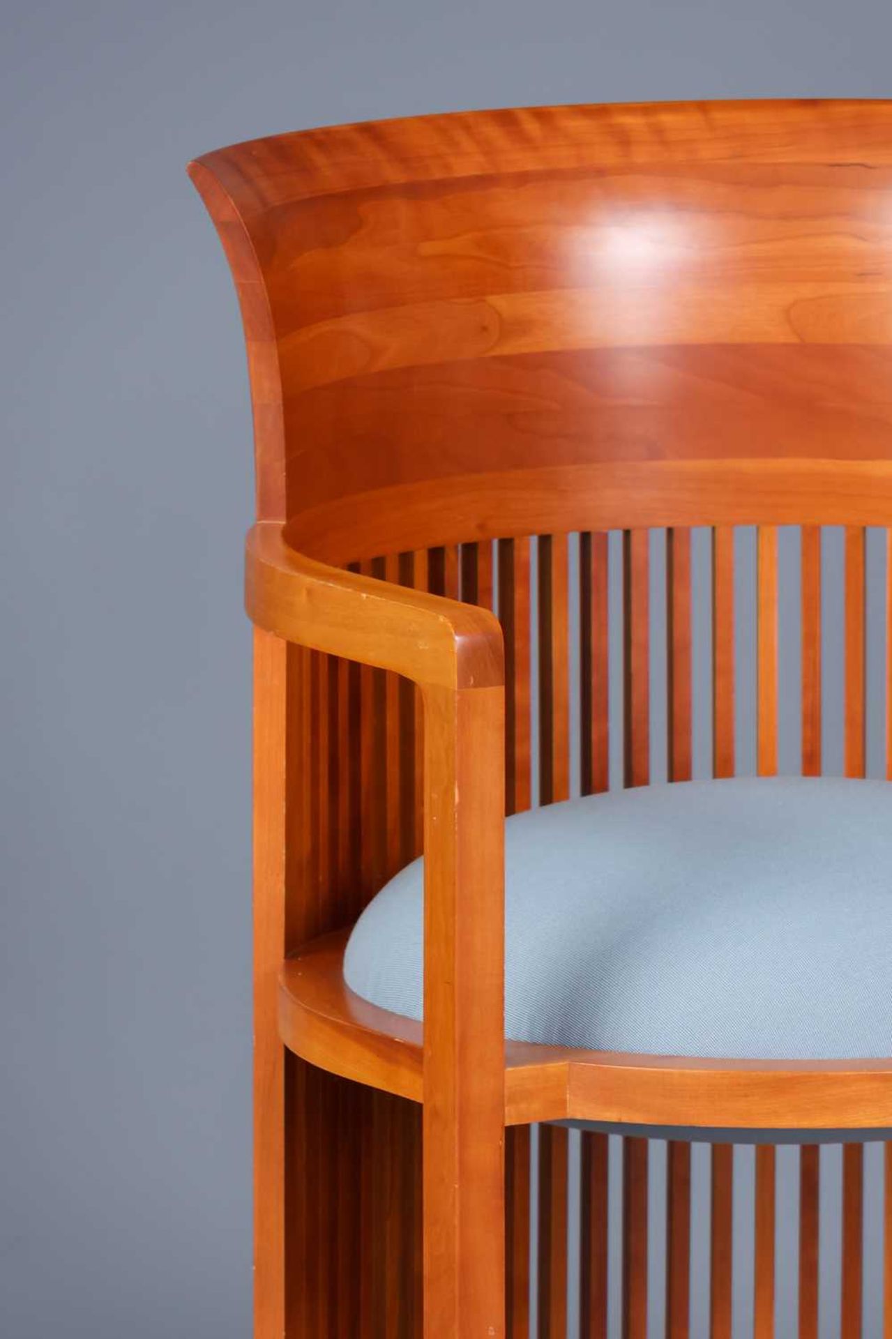 Paar CASSINA "Taliesin Barrel Chairs Sillas 606" - Bild 4 aus 6