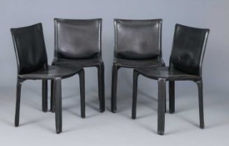 4 CASSINA "CAB 412 Chairs "