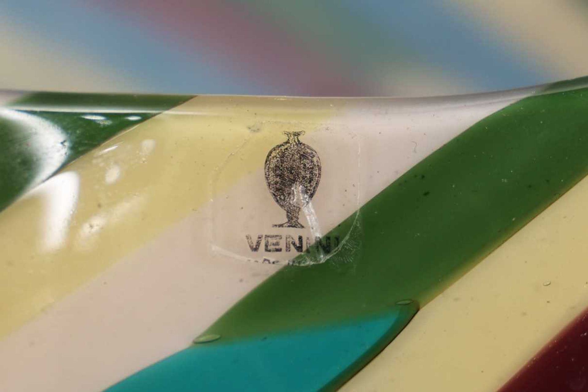 VENINI (Murano) Glasvase "Klee" - Image 3 of 4