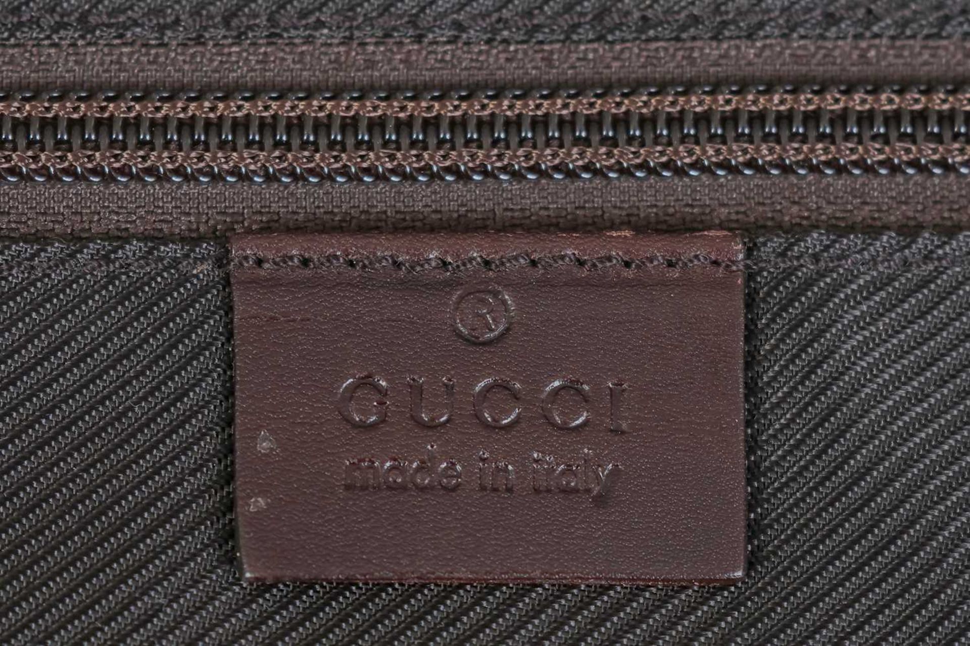 GUCCI Brown Supreme GG Reisekoffer - Image 5 of 6