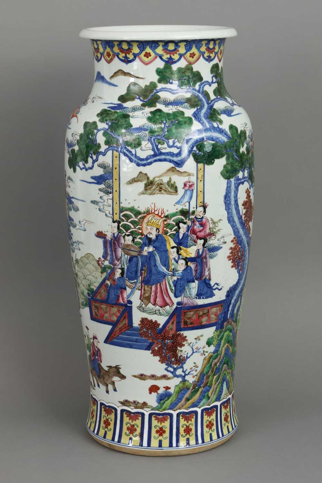 Große chinesische Porzellanvase