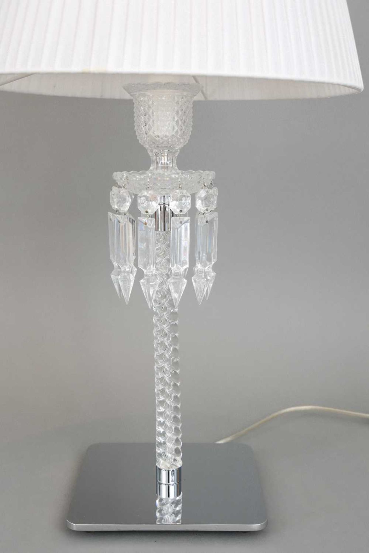 BACCARAT (France) Tischlampe "Torch" - Image 2 of 4