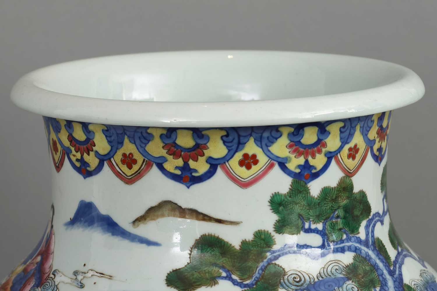 Große chinesische Porzellanvase - Image 5 of 5