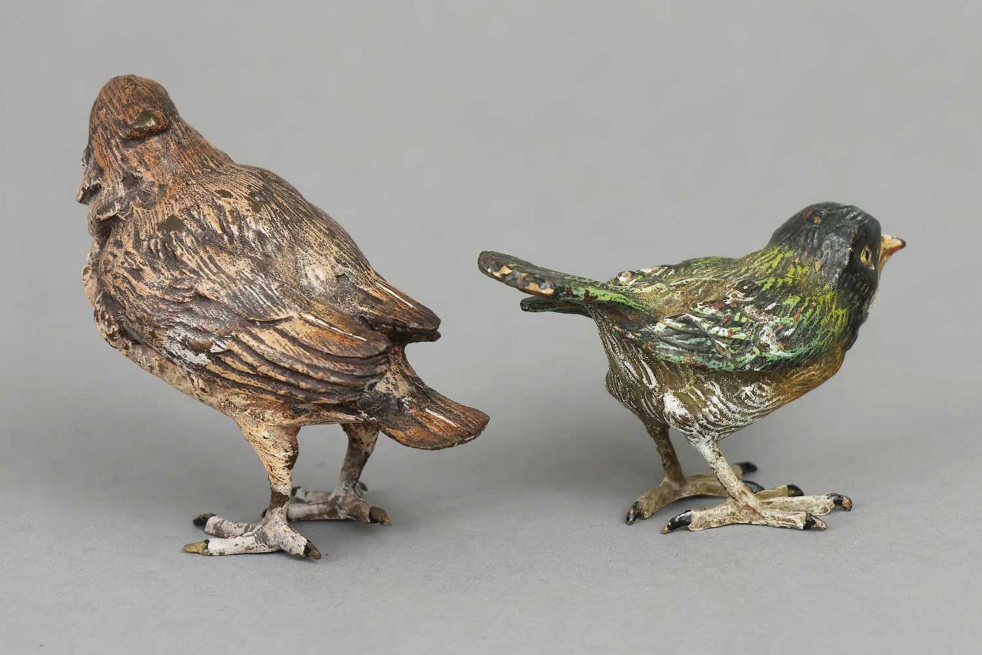 2 Wiener Bronzen "Vögel" - Bild 2 aus 3