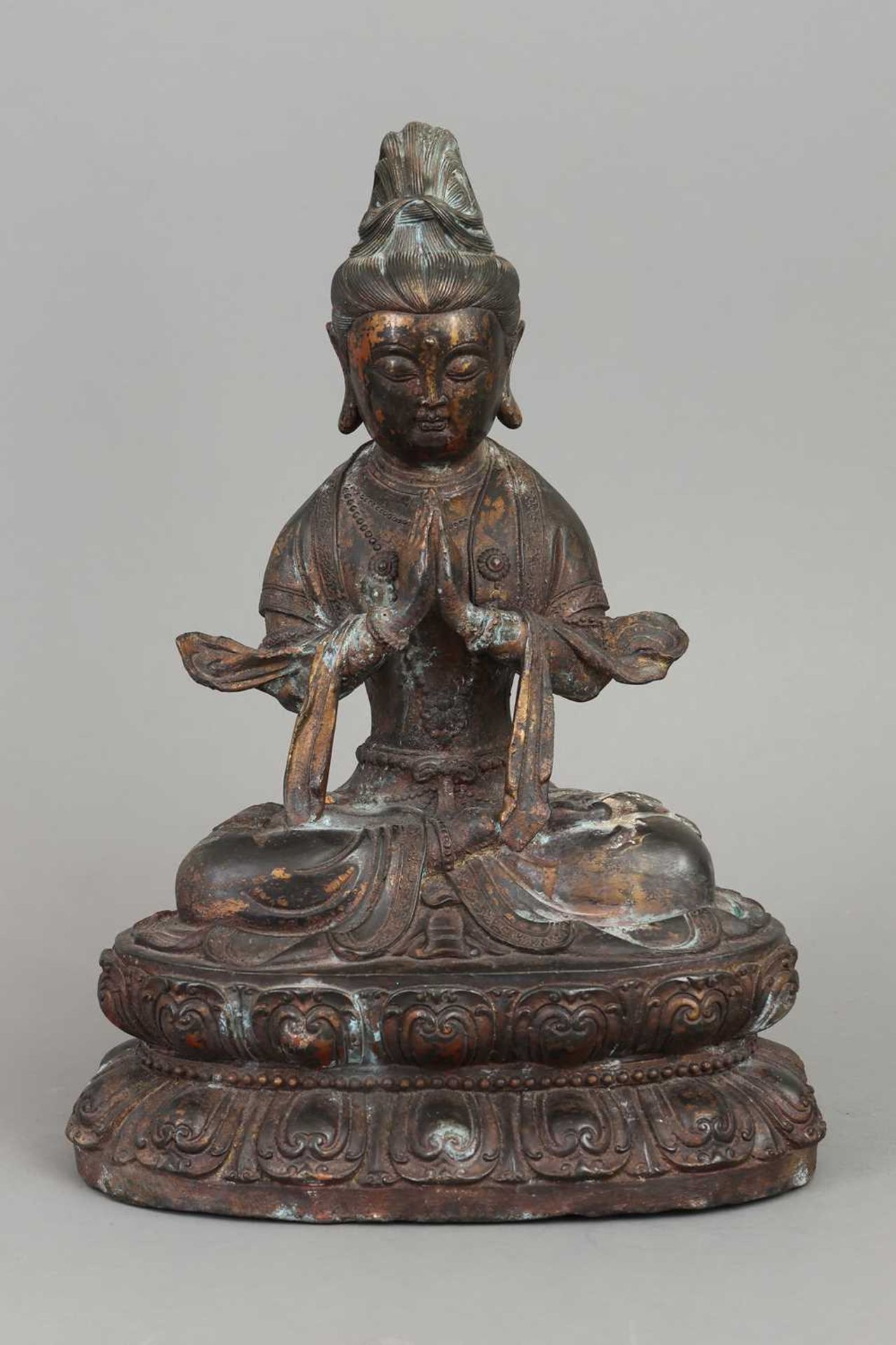 Tibetische Bronze-Guanyin