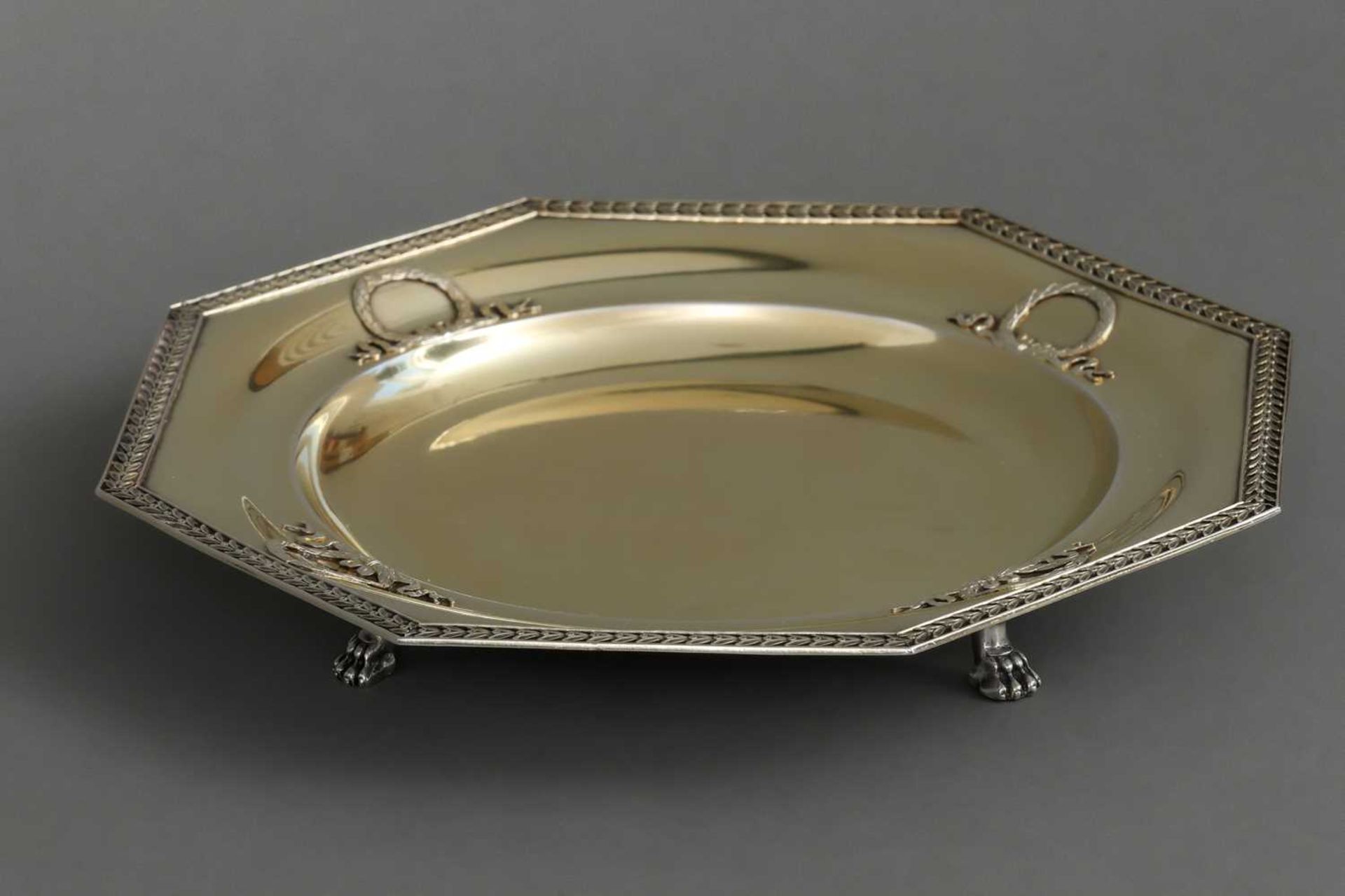 RUDOLPH BEUNKE (France) Silber Salver - Bild 2 aus 4