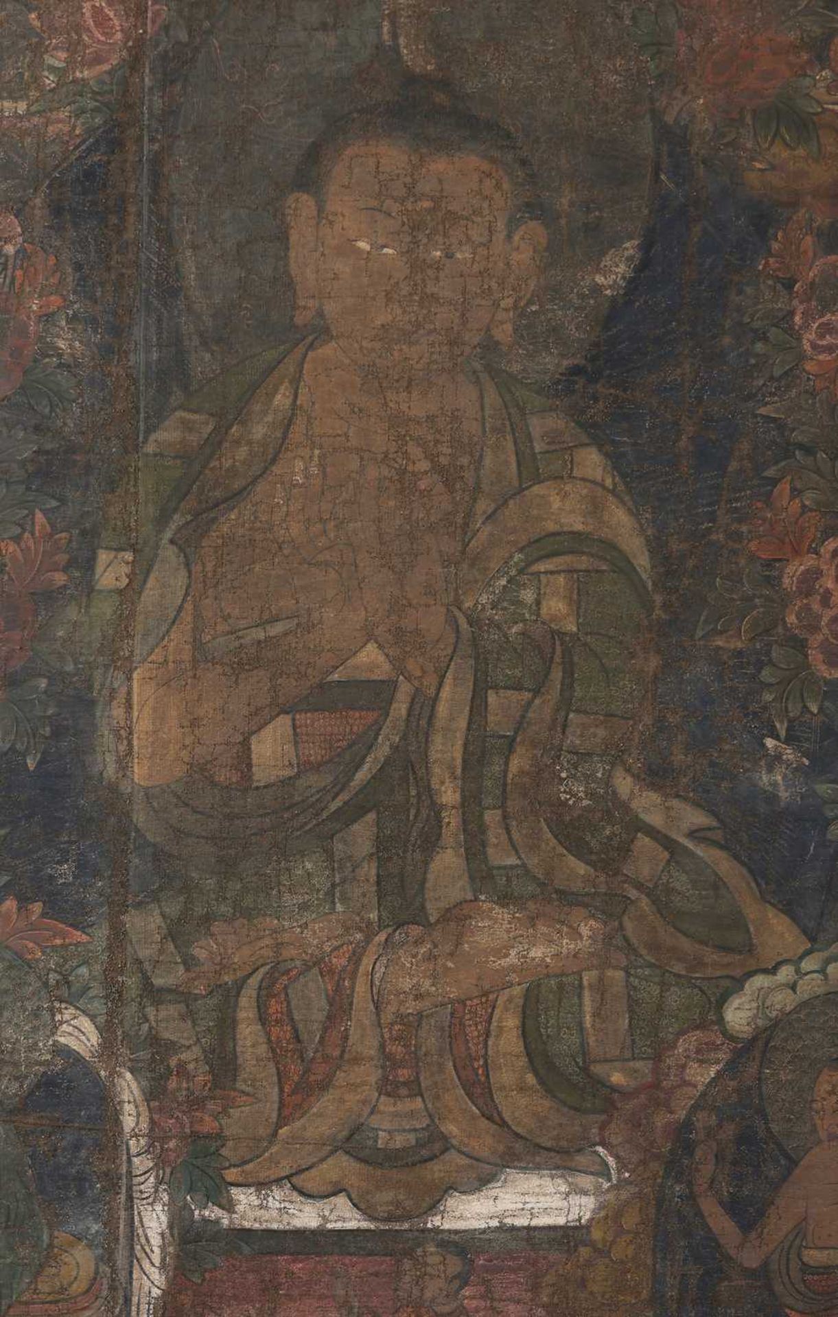 Tibetischer Thangka "Buddha Amitabha" - Bild 2 aus 3