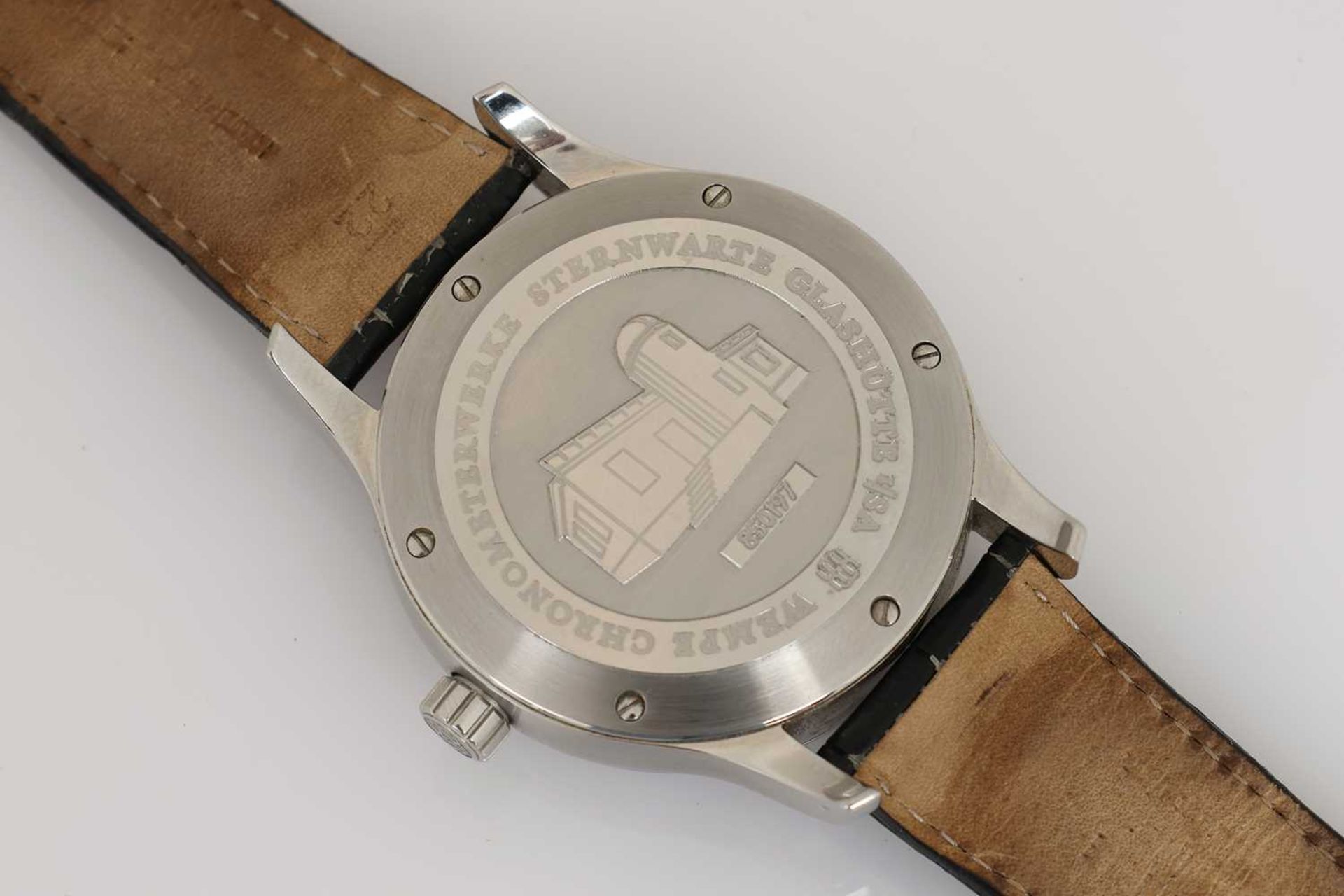 WEMPE (Glashütte i/S) Armbanduhr "Zeitmeister Klassik Chronograph" - Bild 3 aus 3