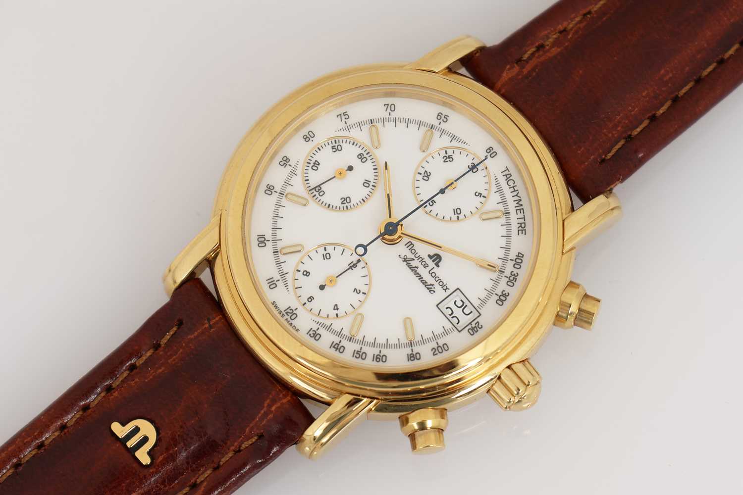 MAURICE LACROIX (Swiss) Automatik Chronograph Herrenarmbanduhr