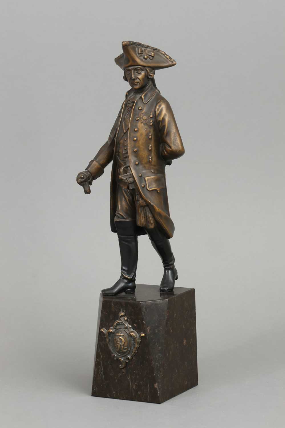 Zinkguss Figur "Friedrich der Große" - Image 2 of 3