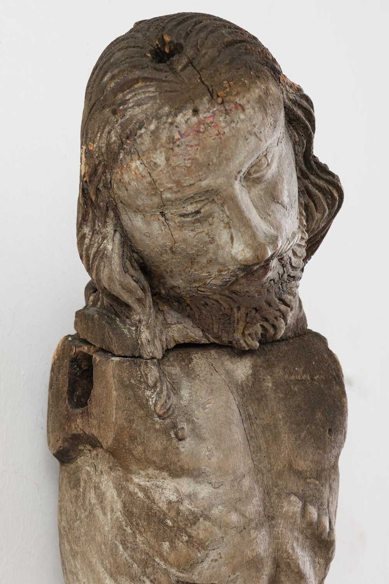 Fragment einer Christusfigur des 17./18. Jahrhunderts - Bild 2 aus 3