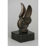 Automobilia Paperweight "Winged Wheel"