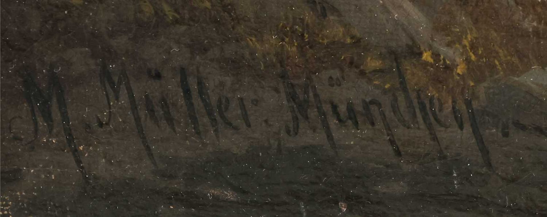 MORITZ MÜLLER (1841 München - 1899 ebenda) - Image 2 of 4