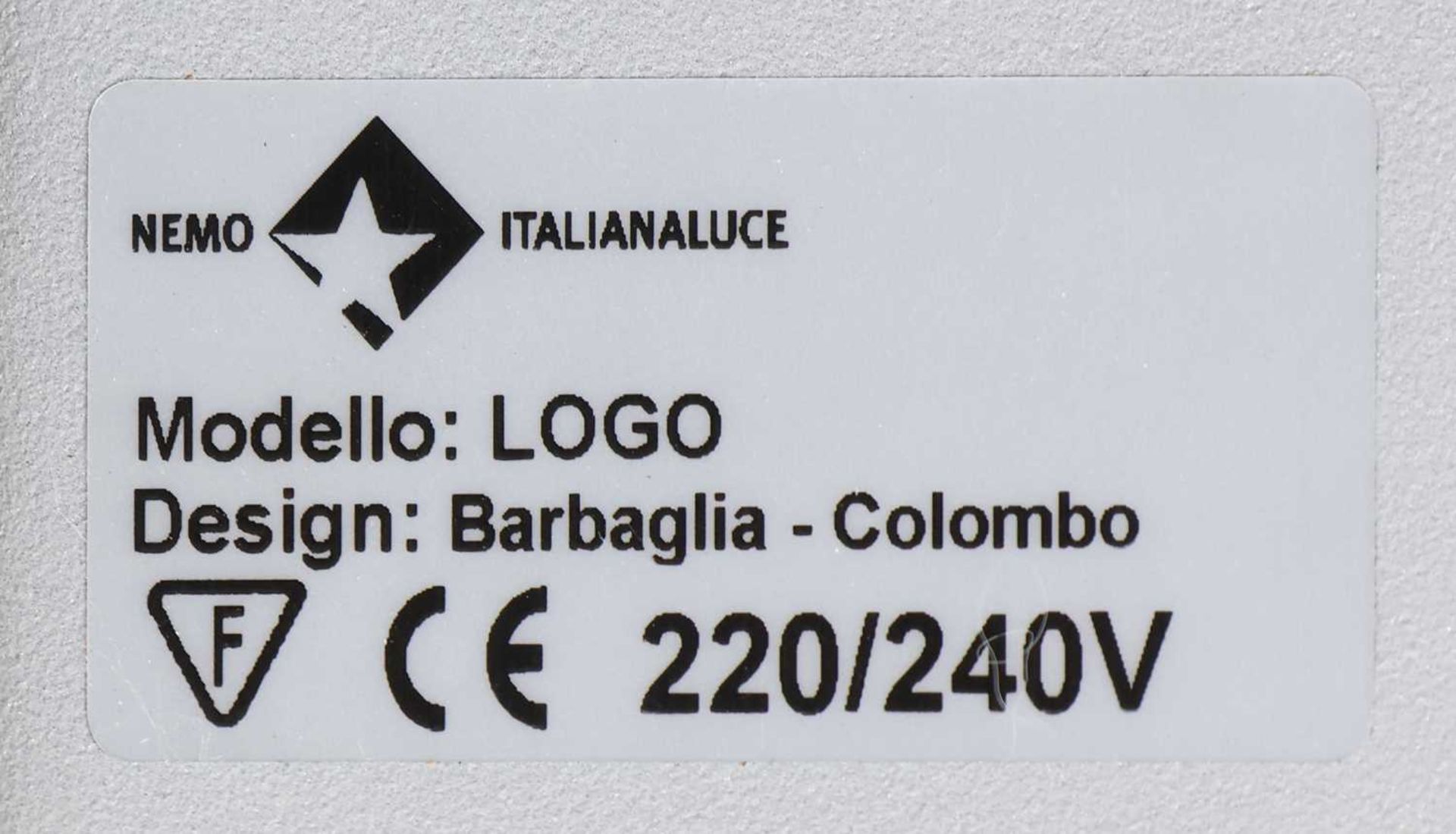 NEMO (Italia) Stehleuchte "LOGO floor" - Image 4 of 4