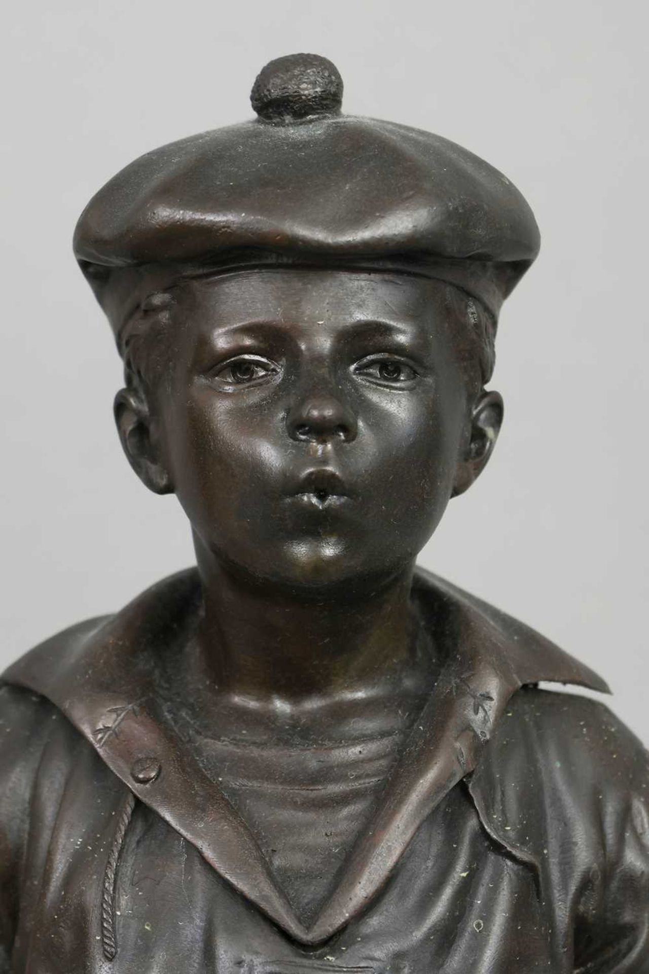 VLACLAV (Victor) SZCZEBLEWESKY (1888-1965) Bronzefigur "Mousse siffleur" - Bild 3 aus 4
