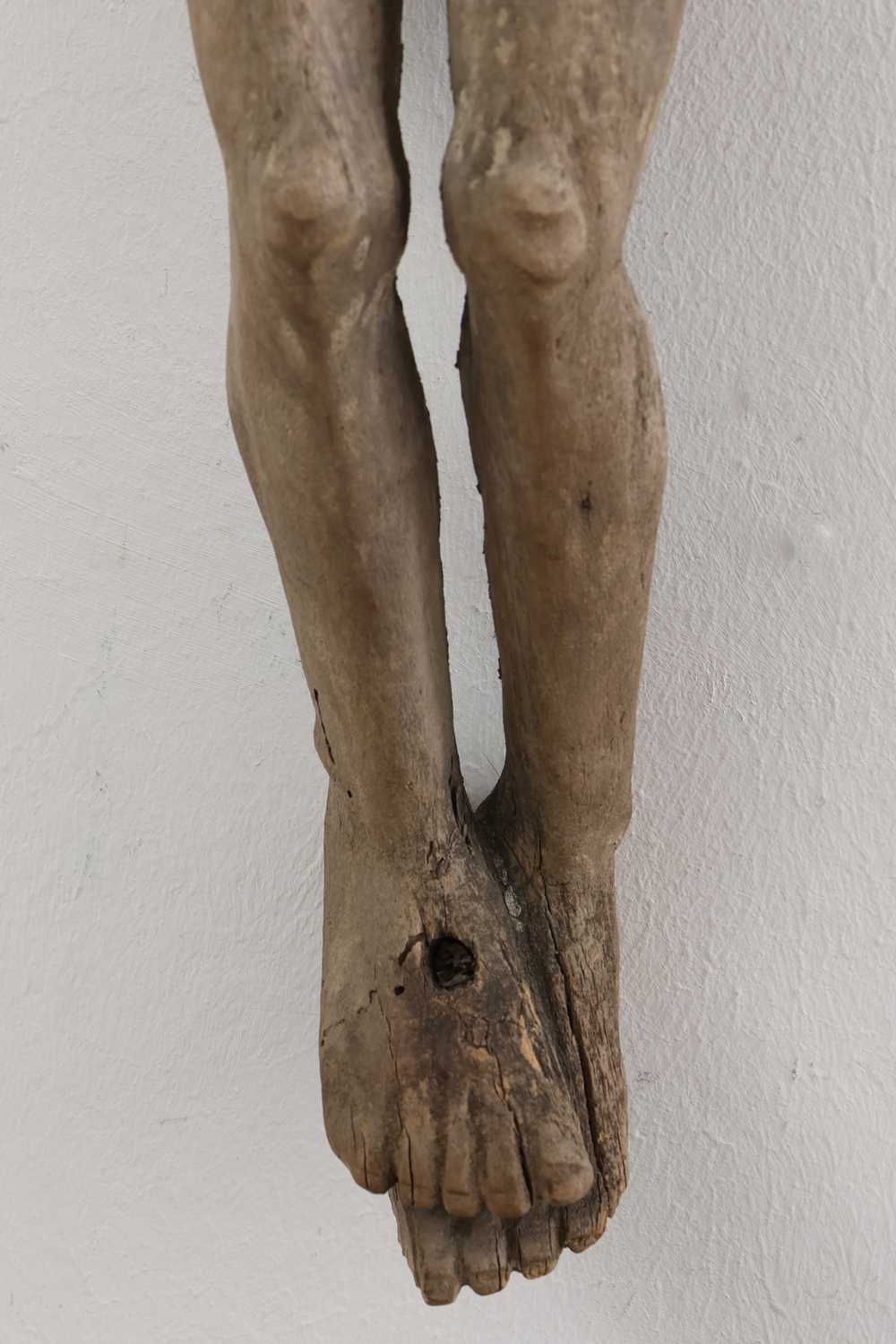 Fragment einer Christusfigur des 17./18. Jahrhunderts - Image 3 of 3