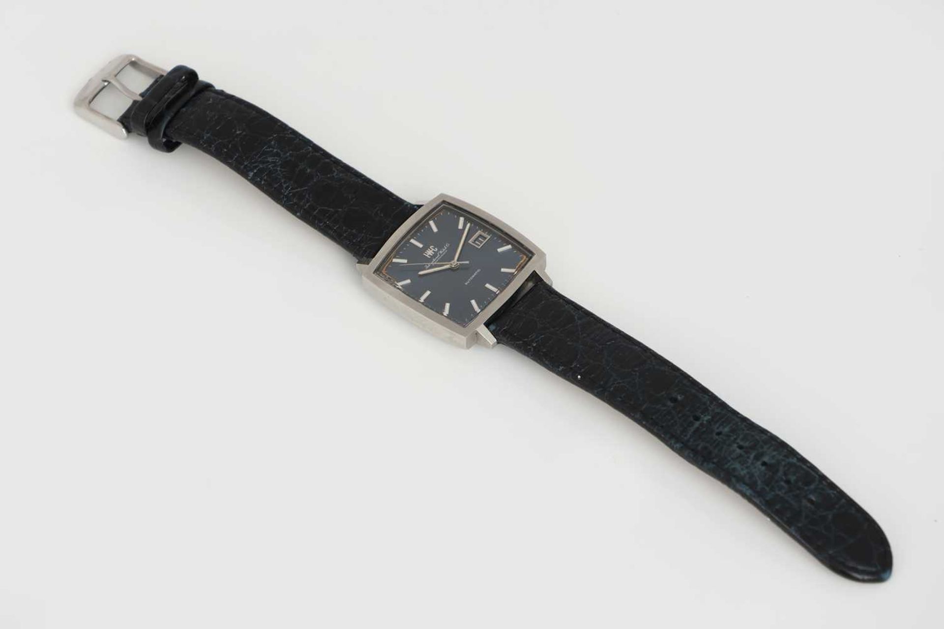 IWC Schaffhausen Armbanduhr, 1970er Jahre, Automatic Square - Bild 2 aus 4