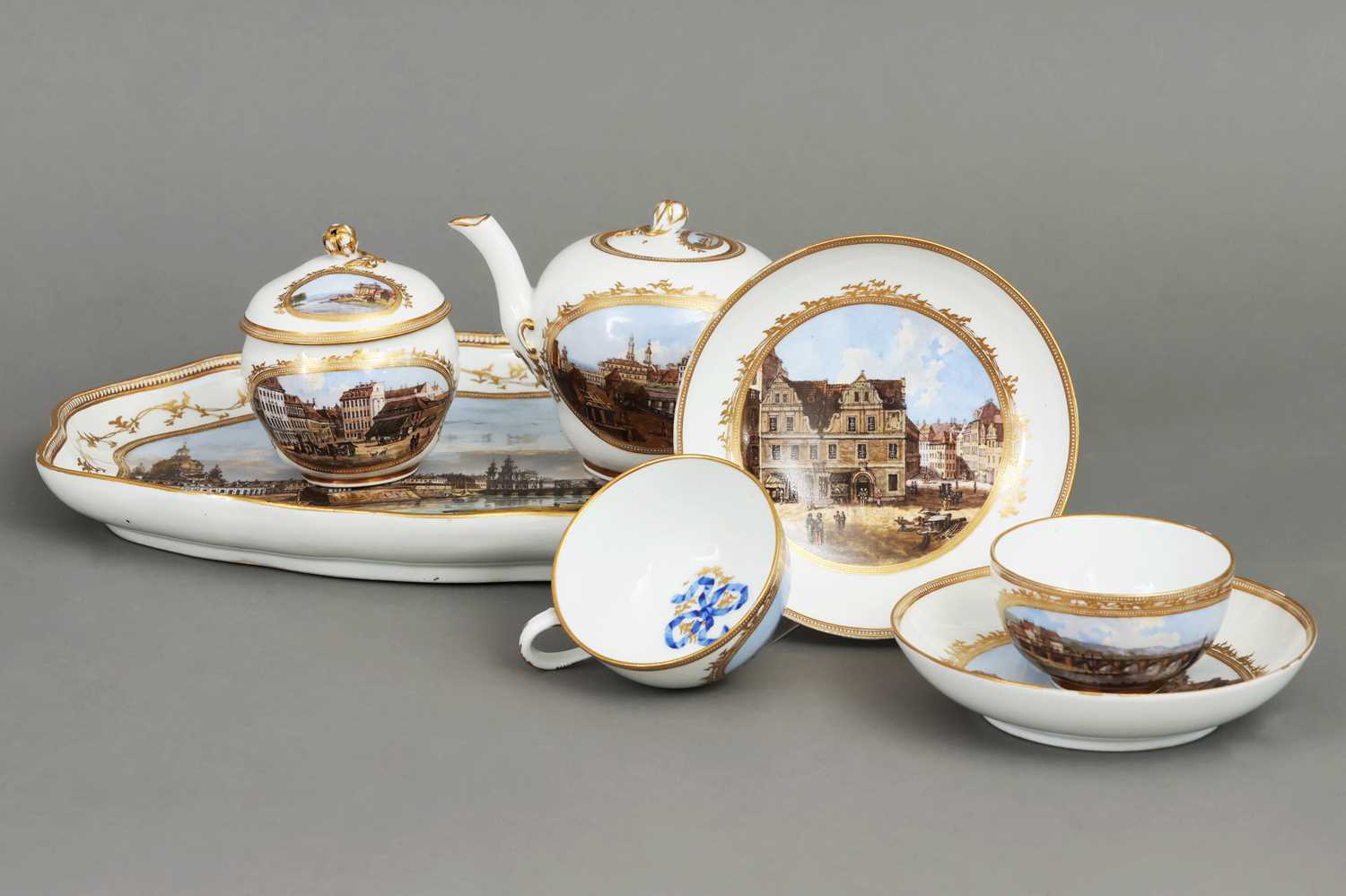 MEISSEN "Tête-à-tête" Teeservice - Image 2 of 5