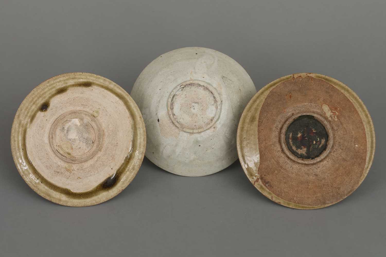 3 chinesische Keramikteller - Image 2 of 3
