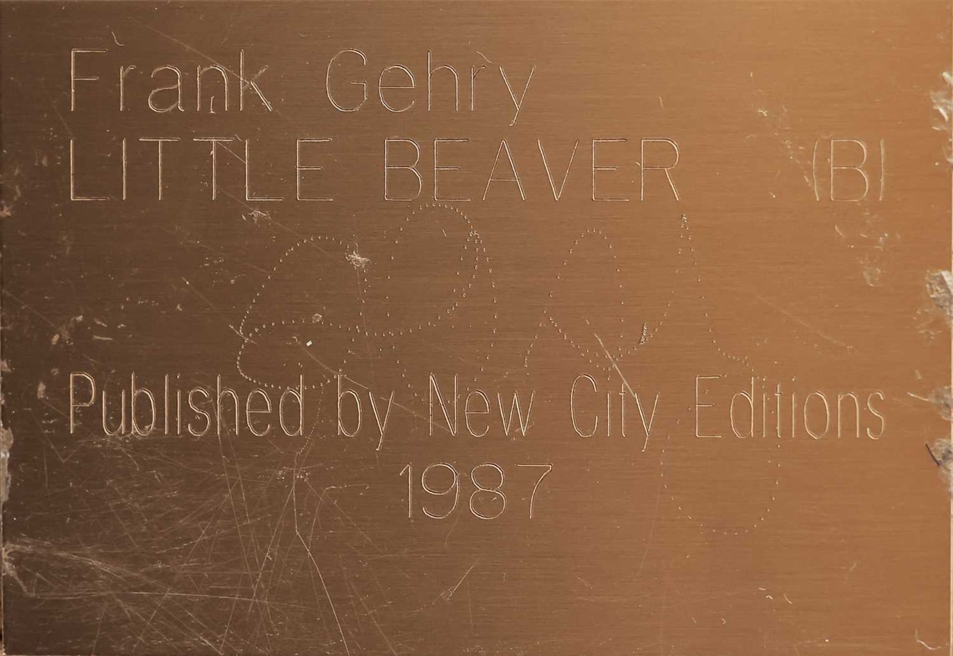 FRANK O. GEHRY (*1929) Sessel mit Ottoman "Little Beaver" - Bild 5 aus 5