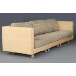 Wohl WITTMANN (Wien) modulares 3-Sitzer Sofa 