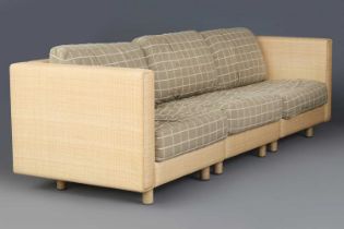 Wohl WITTMANN (Wien) modulares 3-Sitzer Sofa