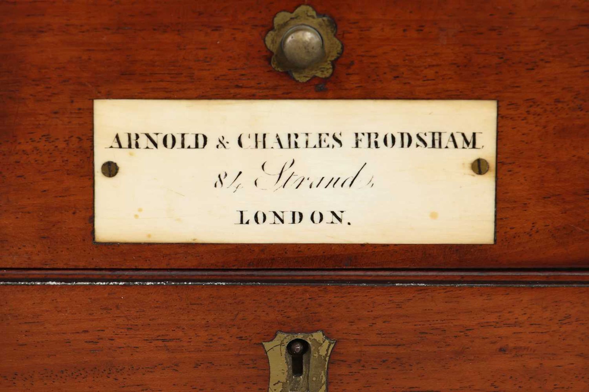 Arnold&Charles FRODSHAM (London) Marine Chronometer No. 1535 - Bild 4 aus 5