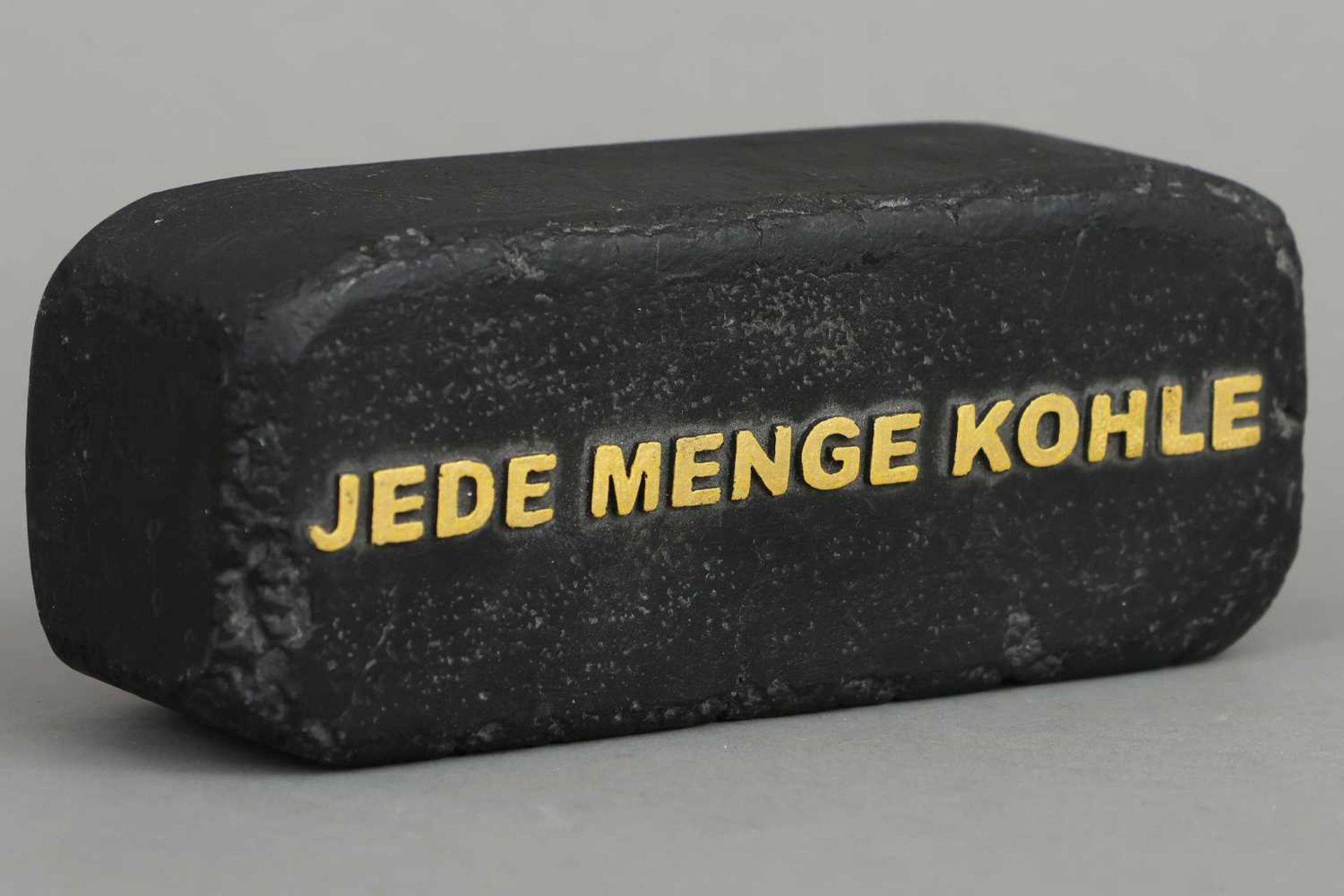 VOLKER KÜHN (1948-2023) Plastik "Jede Menge Kohle"