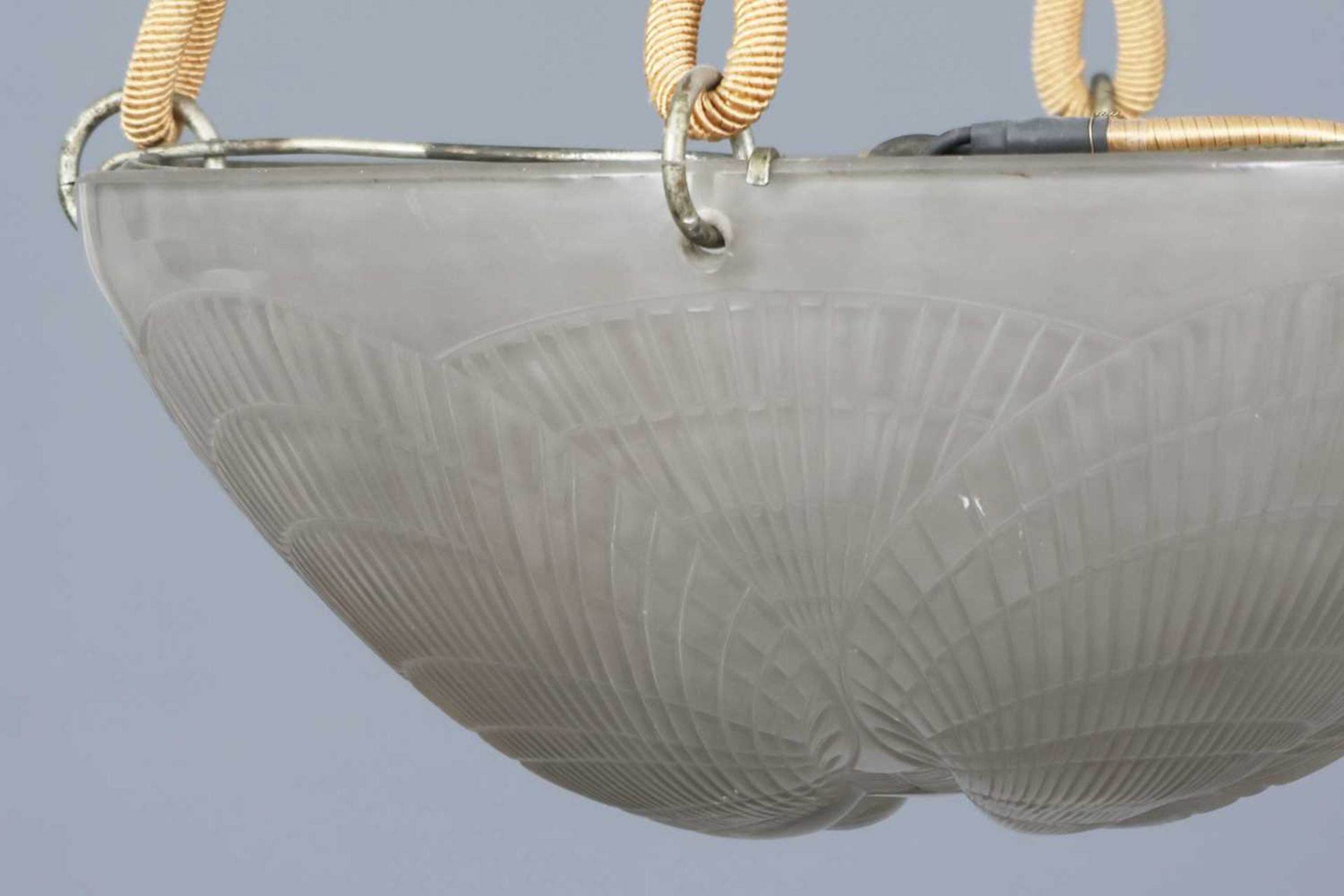 LALIQUE (France) Deckenlampe des Art Nouveau "Coquilles" - Bild 2 aus 3