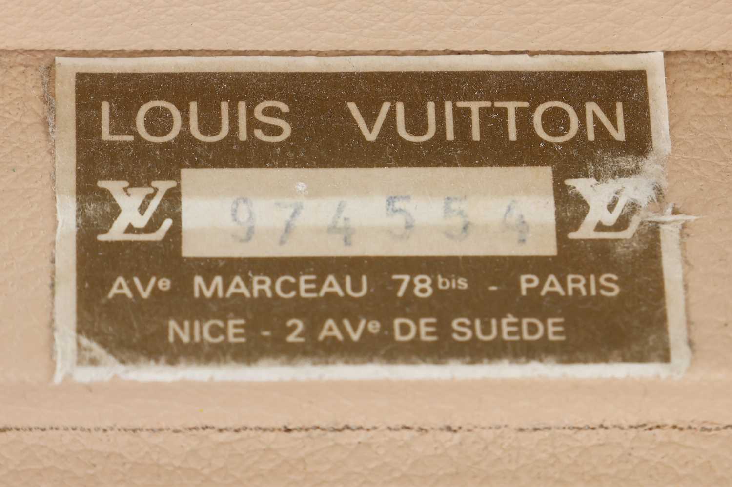 LOUIS VUITTON Vintage Kosmetikkoffer - Beauty Case - Image 6 of 6