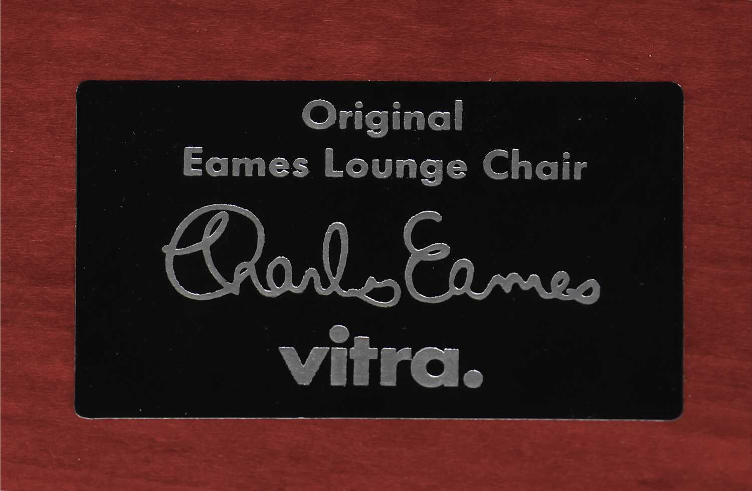 VITRA Lounge Chair mit Ottoman - Image 5 of 6
