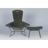 KNOLL International "Bird" Armlehnsessel mit Ottoman