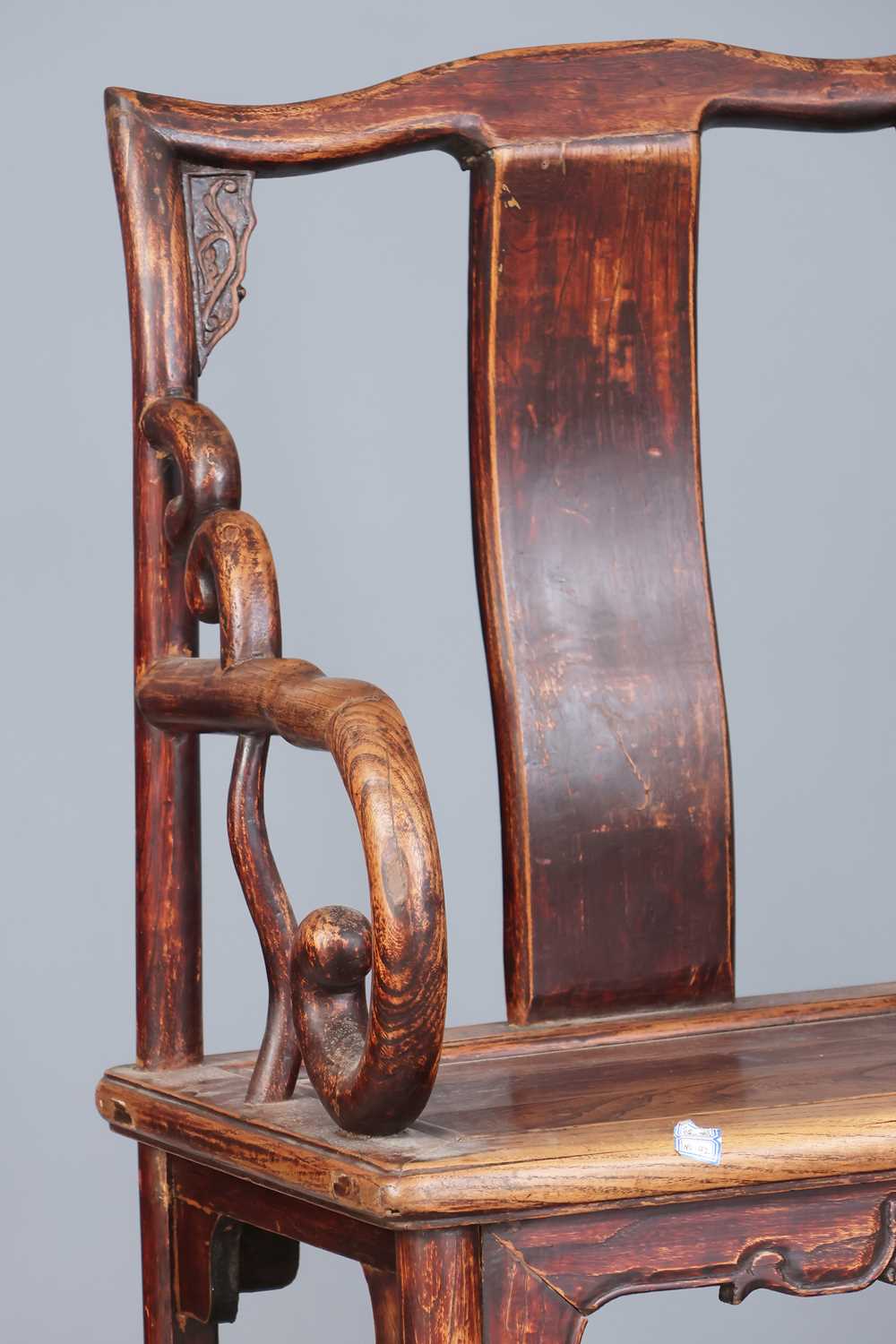 Paar chinesische Stühle der Qing Dynastie - Image 3 of 4