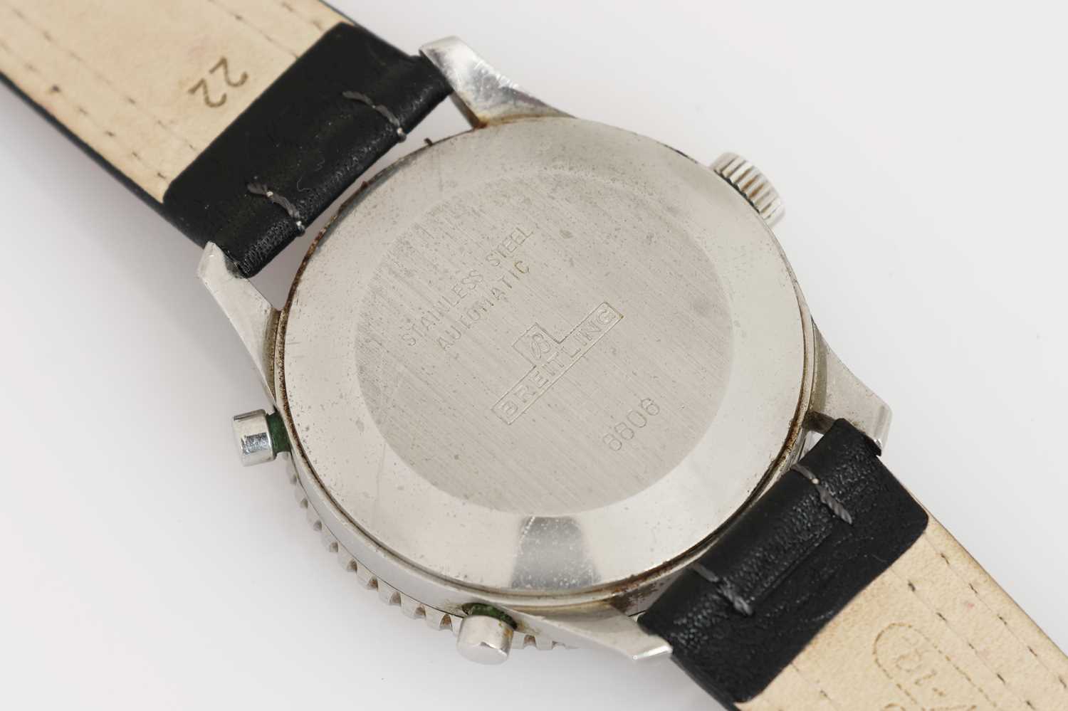 BREITLING "Navitimer Chrono-Matic" Flieger-Armbanduhr der 1970er Jahre - Image 3 of 3