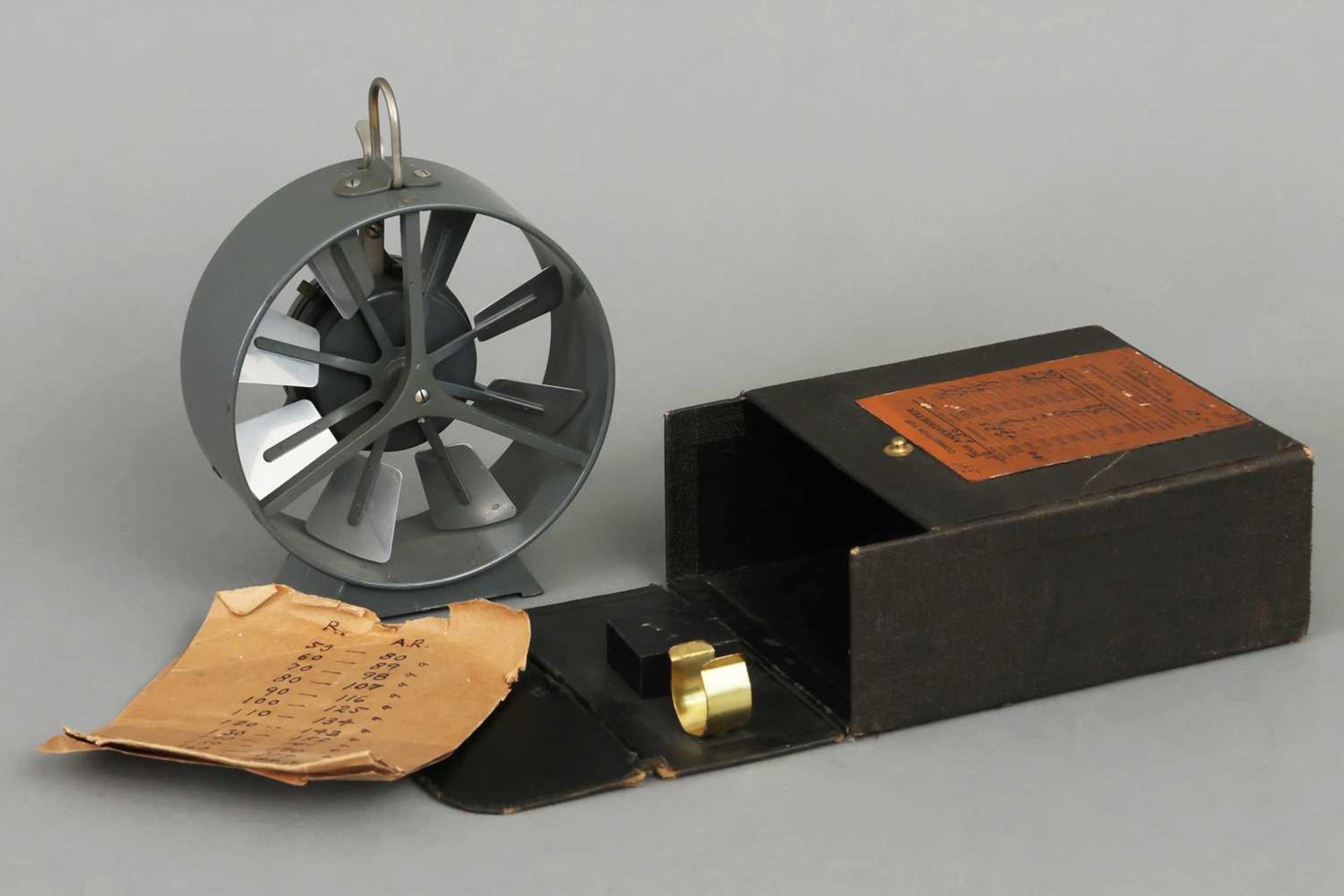 TAYLOR Instruments (USA) "Tycos" Anemometer (Windmesser) der 1920er Jahre - Bild 2 aus 2