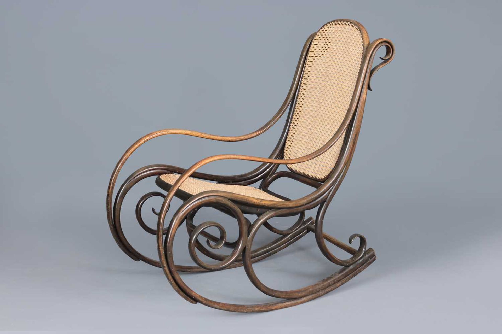 THONET Schaukelstuhl der 1920er Jahre - Bild 3 aus 4