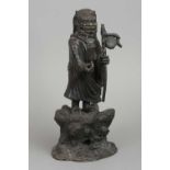 Japanische Bronzefigur "Oni"